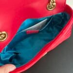 Gucci GG Marmont Velvet Collection - Red Bag - Image 7