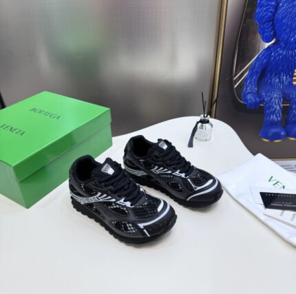 Bottega Veneta 23ss Fall and Winter Show Sneakers - Black Shoes