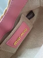 miumiu Wander matelassé nappa leather hobo bag - Pink - Image 8