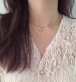 [TOP] CHRISTIAN DIOR Crystal Dior evolution Necklace Gold - Image 7