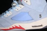 Air Jordan 5 TROPHY ROOM IR ICE BLUE ICE BLUE/SAIL-METALLIC GOLD-UNIVERSITY RED - Shoes - Image 9