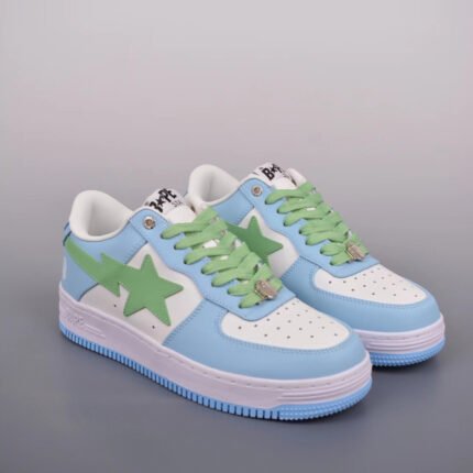 A BATHING APE® Bape Sta Low M2 'Blue/Green' - Shoes