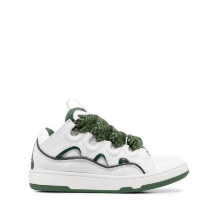 Lanvin LEATHER CURB SNEAKERS - Shoes