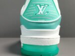 Louis Vuitton Trainer White Green - Shoes - Image 8