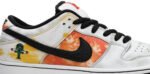Nike SB Dunk Low 'Tie‑Dye Raygun ‑ White' - Shoes - Image 3