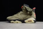 Travis Scott Air Jordan 6 Medium Olive Cactus Jack CN108 - Shoes - Image 2