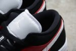 Jordan 1 Low Black White Gym Red (W) DC077 - Shoes - Image 14