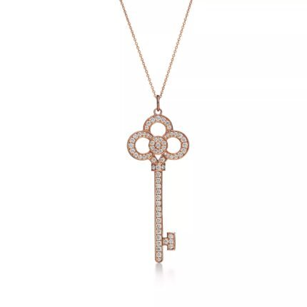 Tiffany Keys Crown Key Necklace