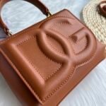 [TOP] Dolce & Gabbana Cowhide Mini Tote - Brown Bag - Image 7