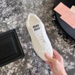 Miu Miu Nappa sneakers White - Shoes - Image 5