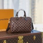 Louis Vuitton Speedy Bandoulière 25 Damier Ebene Women Handbag - Bag - Image 2