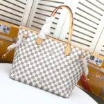 LOUIS VUITTON LV Damier Azur Canvas Neverfull GM - Bag - Image 16