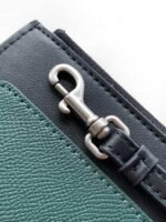 Balenciaga Men's Green Passport Long Wallet 1 Ticket - Bag - Image 8