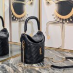 SAINT LAURENT YSL GABY bucket bag in lambskin - Bag - Image 3