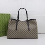 Gucci GG Emblem Maxi Black tote bag - Image 6