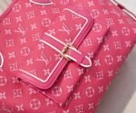 Louis Vuitton Monogram Fall For You Neverfull MM - Canvas & Monogram Canvas, Gold-Tone Hardware, Pink - Image 5