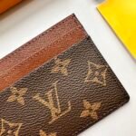 Louis Vuitton Double Card Holder Brown Monogram Wallet ﻿ - Image 2