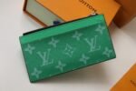 [TOP]Louis Vuitton Taigarama Green Coin & Business Card Holder Men's Wallet - Image 4
