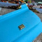 [TOP] Dolce & Gabbana Sicily Handbag - Light Blue Bag - Image 10