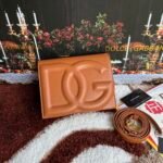 [TOP] Dolce & Gabbana Cowhide Crossbody Bag - Brown Bag
