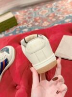 Gucci Screener trainer with Web Blue Sneaker - Shoes - Image 8