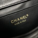 Chanel 17c Ivory Caviar Rectangle Mini Gold Hardware - Bag - Image 8