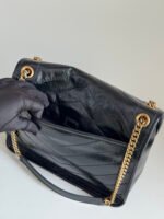 Saint Laurent YSL NIKI MEDIUM IN VINTAGE LEATHER Black - Bag - Image 7