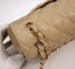 Chanel Classic Double Flap Bag Yellow Caviar Golden Hardware - Bag - Image 7