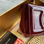 [TOP] Dolce & Gabbana Mini Tote Bag - Dark Red Bag - Image 6