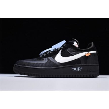 Off‑White x Nike Air Force 1 Low 'Black' - Shoes
