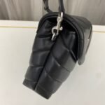 SAINT LAURENT Loulou Toy quilted leather shoulder bag black - Bag - Image 4