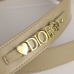 Dior Small Lady Dior Bag Powder Sand-Colored Patent Cannage Calfskin Golden Hardware - Bag - Image 8