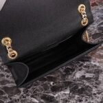 SAINT LAURENT Envelope Medium Bag -Black Bag - Image 7