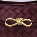 Bottega Veneta Andiamo Embellished Intrecciato Leather Tote - Bag - Image 6