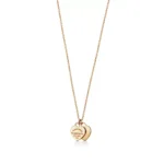 Tiffany Double Heart Tag Pendant