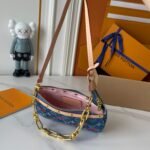 Louis Vuitton x Murakami LV x TM Pochette Denim Accessoires Bag - Image 9