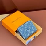 Louis Vuitton Lou Wallet Monogram Denim Wallet