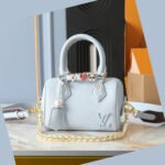 Louis Vuitton Speedy 18 Blue Style - Bag