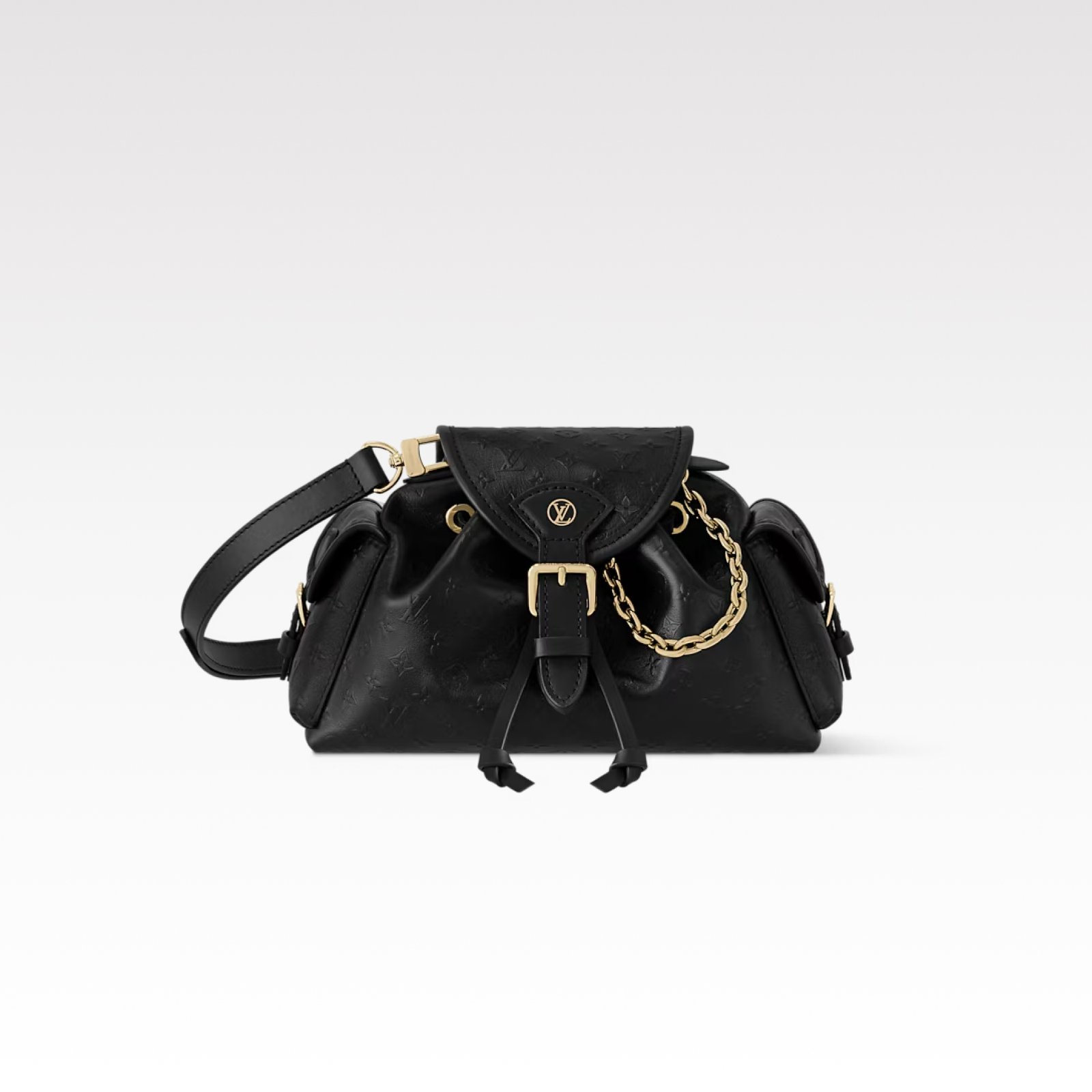 882320b0fe348f38cd51a11bb957dbc2 Louis Vuitton Odyssée Fashion Leather - Black - Image 1