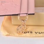 LV Charms Business Card Holder - Monogram Coated Canvas & Gold Charm Accent - Image 6