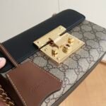 Gucci GG Supreme Padlock Small Shoulder - Bag - Image 10