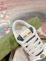 Gucci Screener trainer with Web Blue Sneaker - Shoes - Image 5