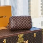 Louis Vuitton Speedy Bandoulière 25 Damier Ebene Women Handbag - Bag - Image 6
