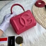 [TOP] Dolce & Gabbana Cowhide Mini Tote - Rose Bag - Image 2