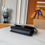 Louis Vuitton Wallet On Chain LV Bloom - Black - Image 9