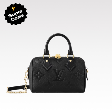 Louis Vuitton Speedy Bandoulière 20 Black Women Handbag - Bag