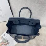 Hermes Birkin Togo Retourne Bag Golden-Midnight Blue Bag - Image 14