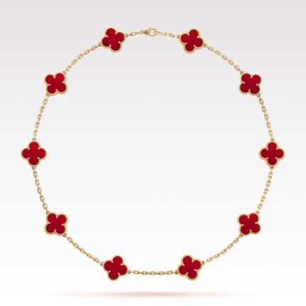 Van Cleef & Arpels Vintage Alhambra necklace, 10 motifs