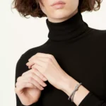 Tiffany Knot Double Row Hinged Bracelet - Image 3