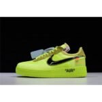 NIKE X OFF WHITE Air Force 1 Low Volt Sneakers - Green - Shoes